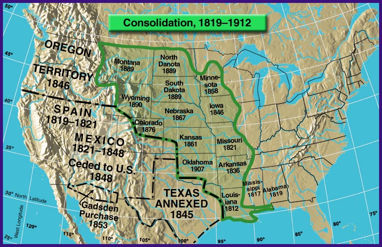 Louisiana's Political Geography - Discover Lewis & Clark